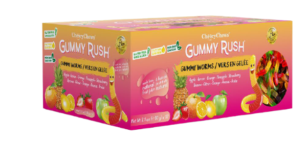 90g Bag - Gummy Worms