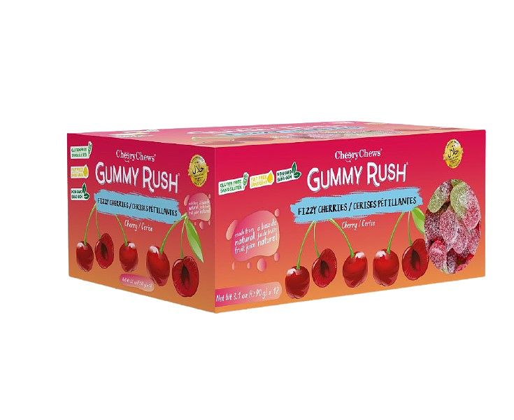 90g Bag - Fizzy Cherries