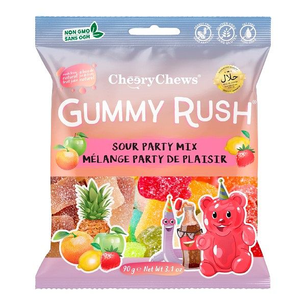 90g Bag - Sour Party Mix